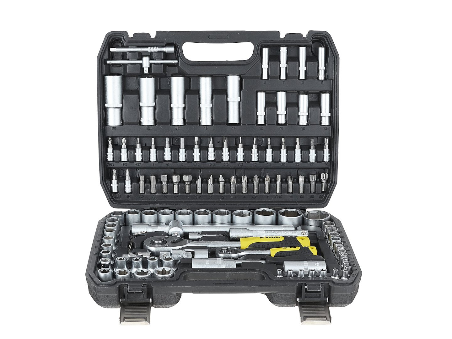 Комплект инструменти 108 части 1/4", 1/2" KELTIN