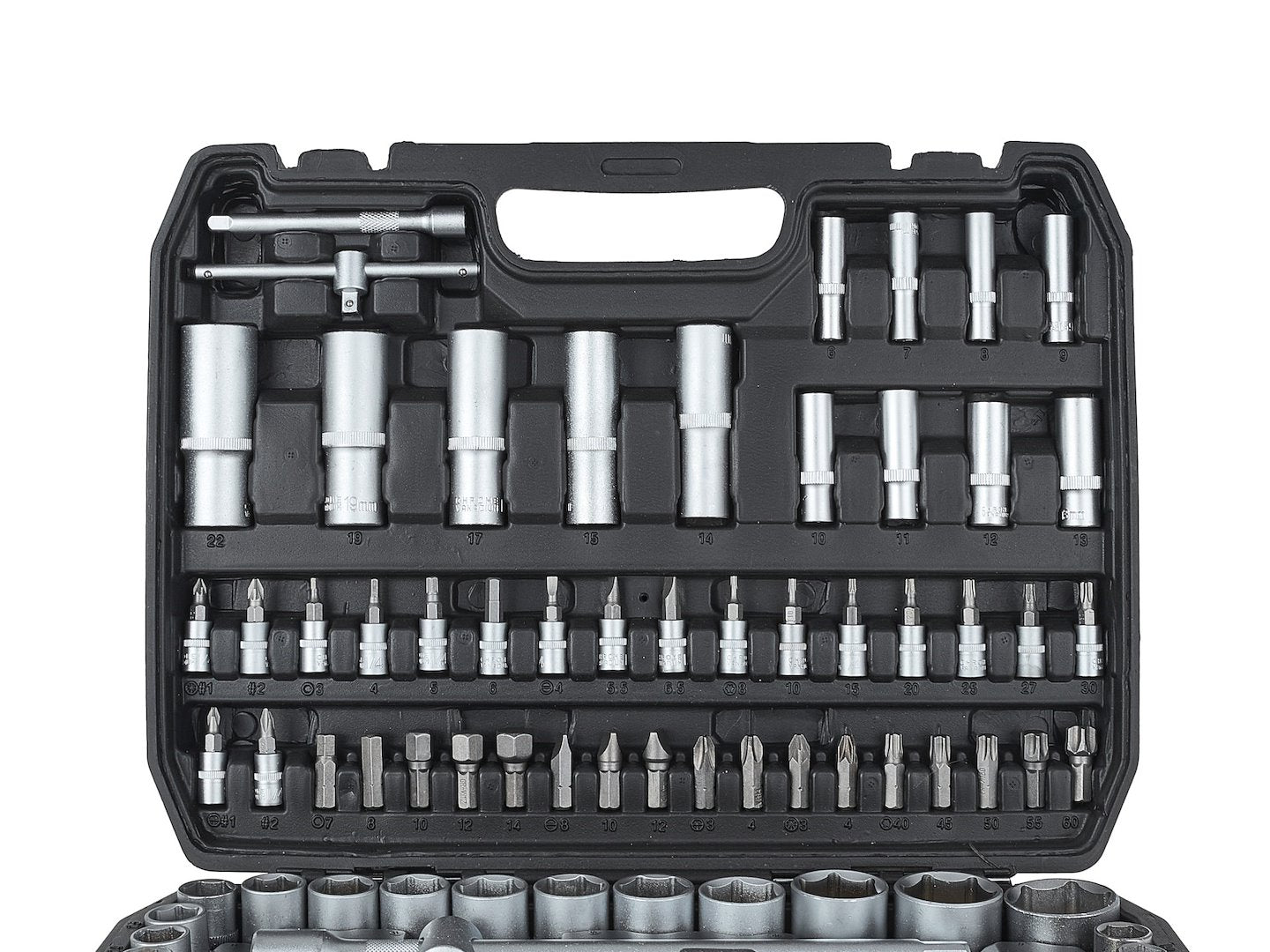 Комплект инструменти 108 части 1/4", 1/2" KELTIN