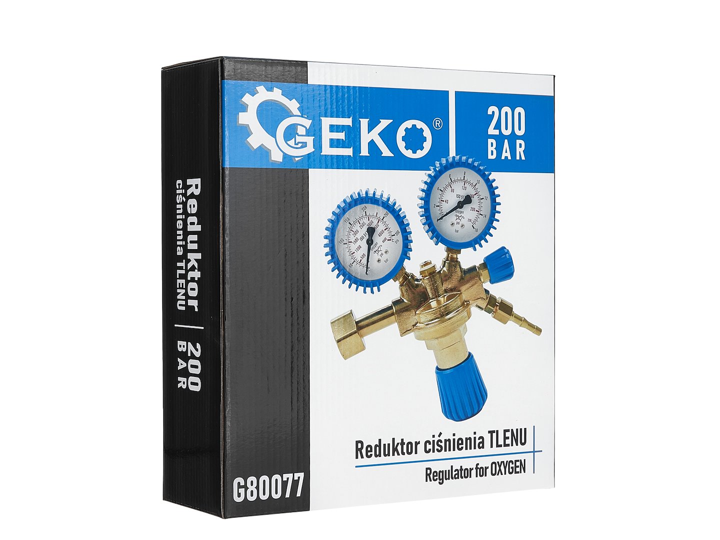 Редуктор за кислородно налягане 200 бара GEKO