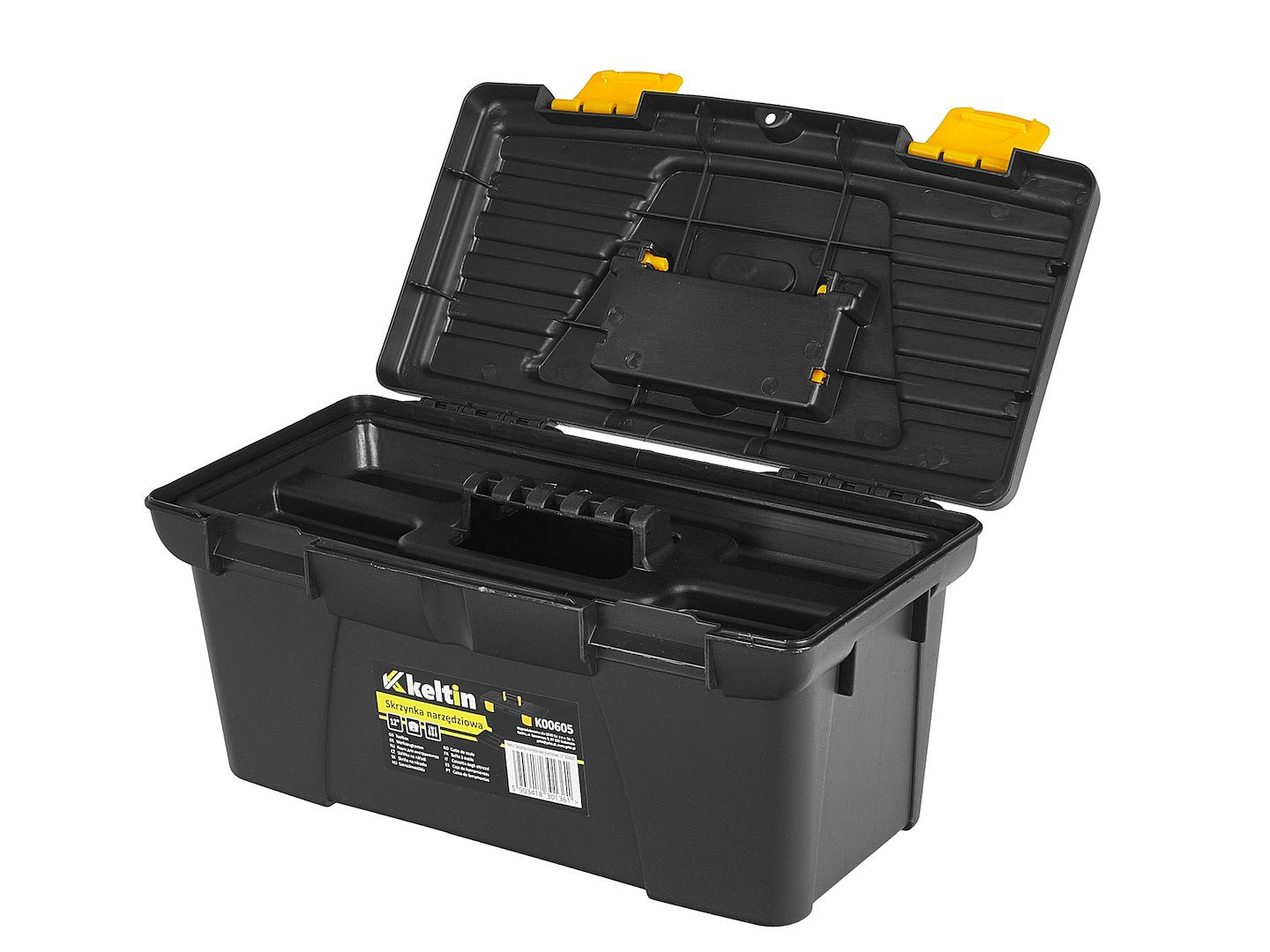 Пластмасова кутия за съхранение на инструменти 32x17x17 см KELTIN