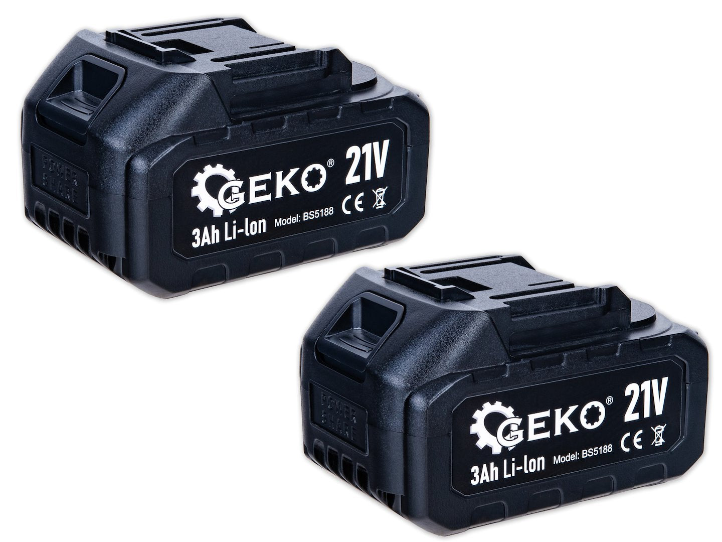 Ударен гайковерт с акумулатор 1/2'' 21V 3Ah 350Nm GEKO