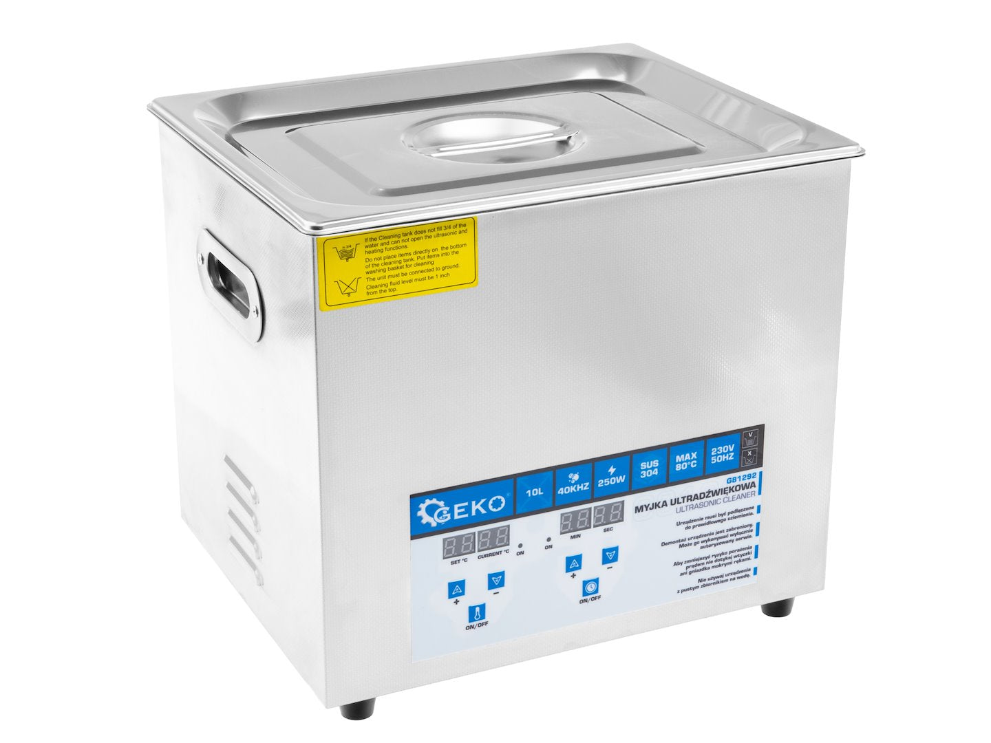Ултразвукова миялна машина 10 л 250W – GEKO