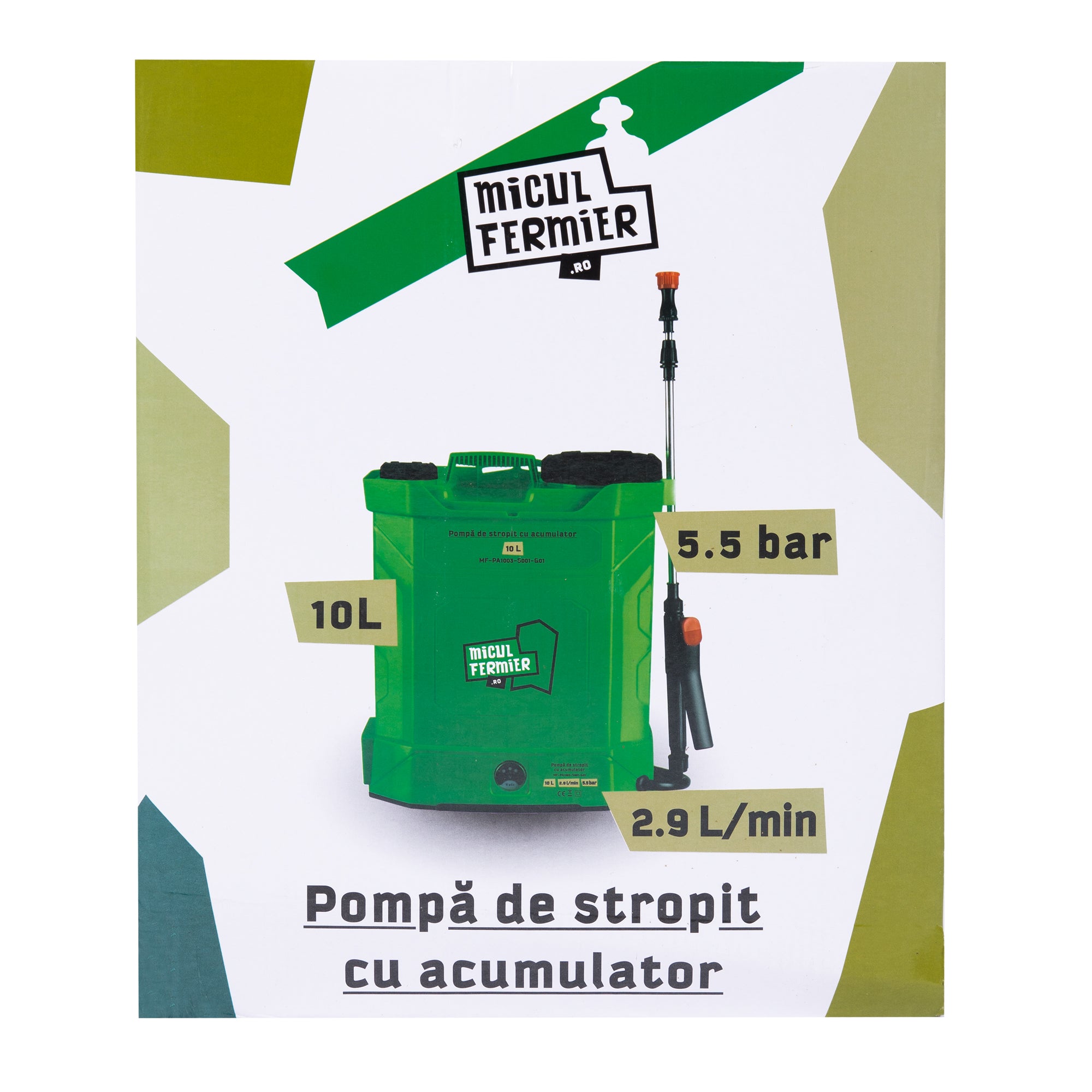 Пръскачка MF 10L с акумулатор G01