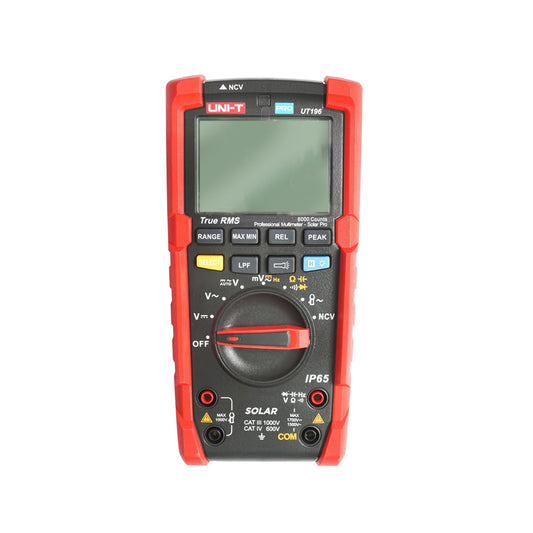 Професионален цифров мултиметър Solar Pro UT196, 1700V True RMS UNI-T
