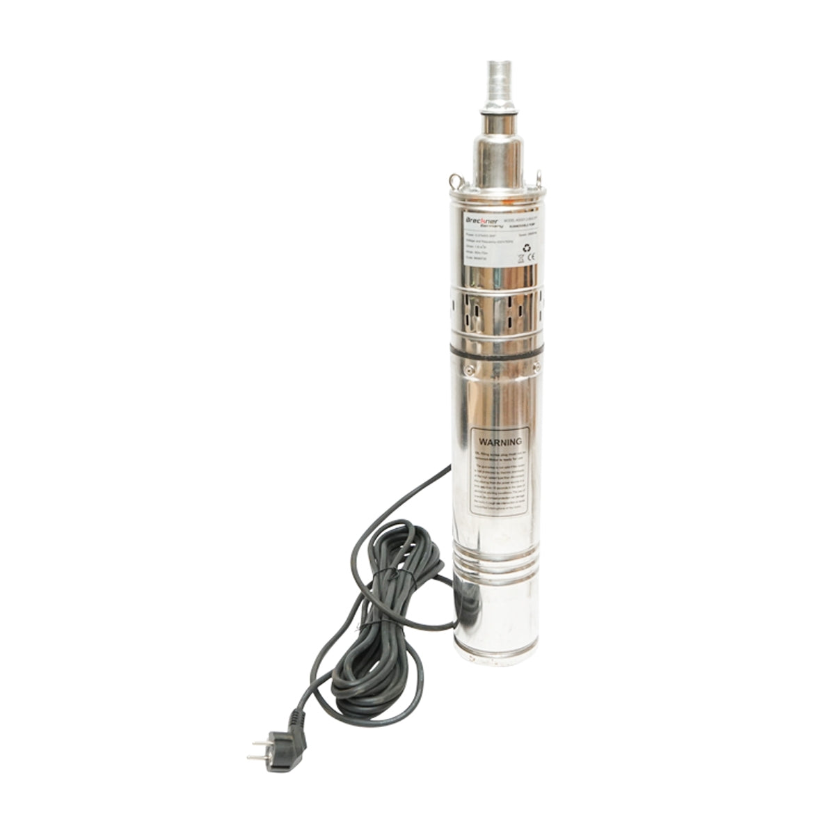 Потопяема водна помпа D95mm, 30l/min дълбочина 50m, 220V, 370W 4QGD1.2-50-50-0.37Y Breckner Germany