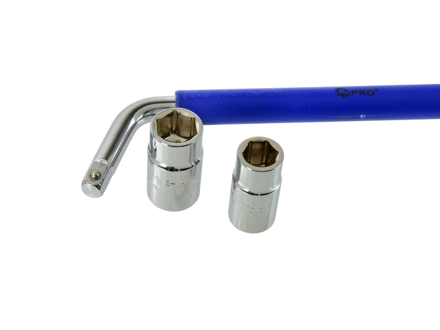 Телескопичен ключ за гуми 1/2" 17-19-21-23 мм GEKO