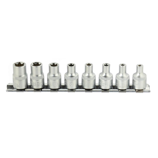 Комплект вложки торкс Е4-Е14 3/8" 8 бр. GEKO