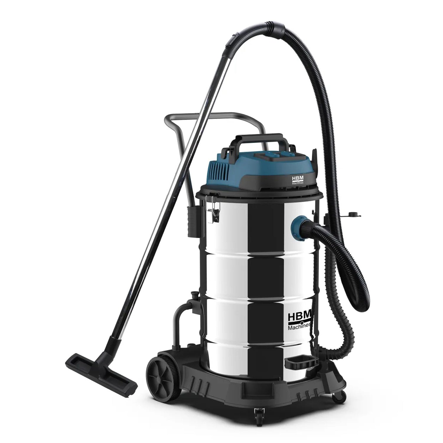Професионална прахосмукачка за сухо/мокро почистване 2400W, 80 л HBM