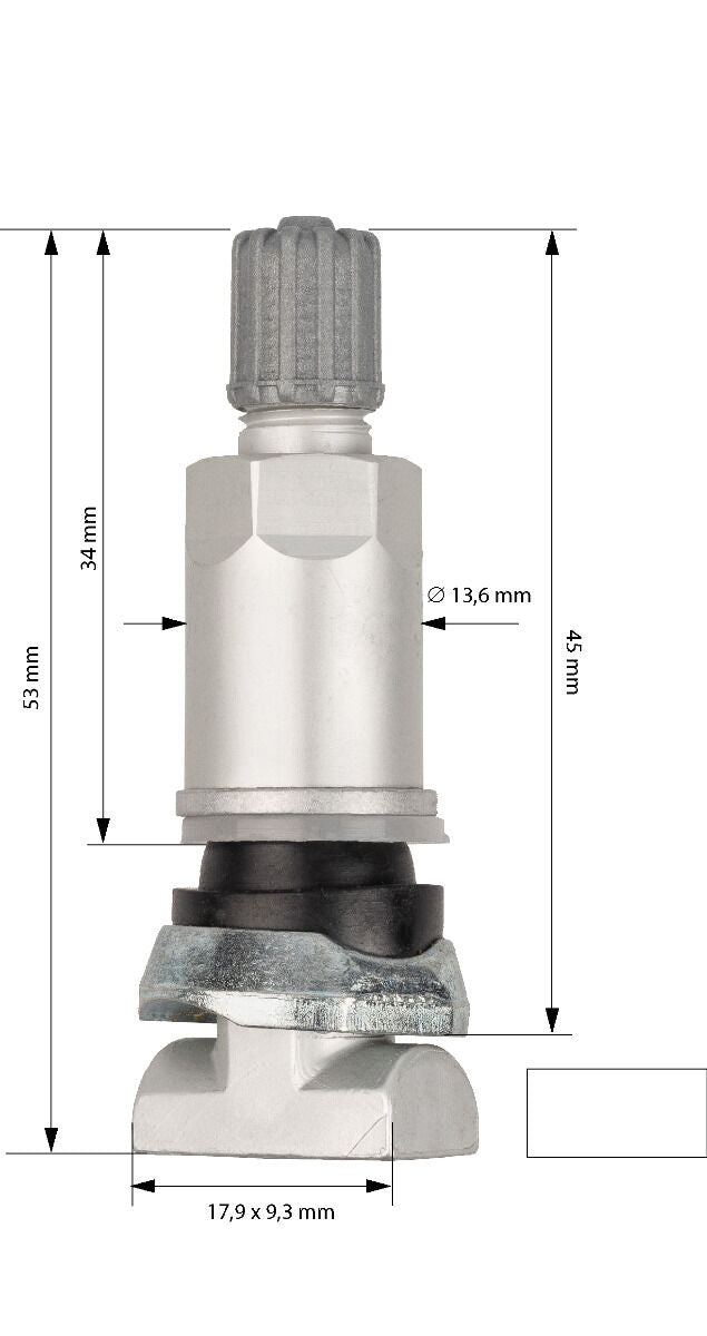 Метален вентил за сензор TPMS 562-3912 INVENTO