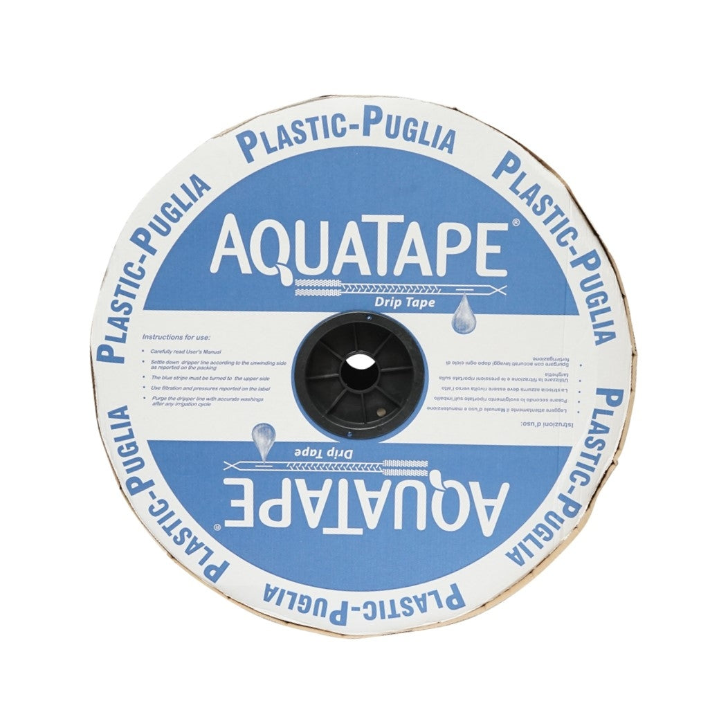 Капкова лента за вода, ролка 2286м 1.5л/ч, D16мм разстояние 20см AquaTape
