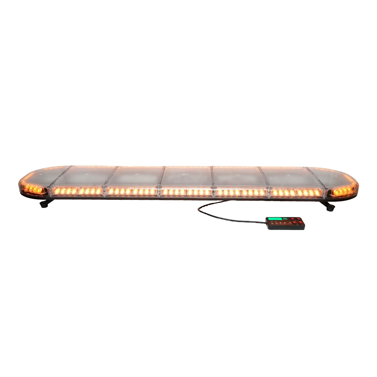 Сигнална лампа маяк 12-24V с жълта светлина 1520x275x125мм Breckner Germany