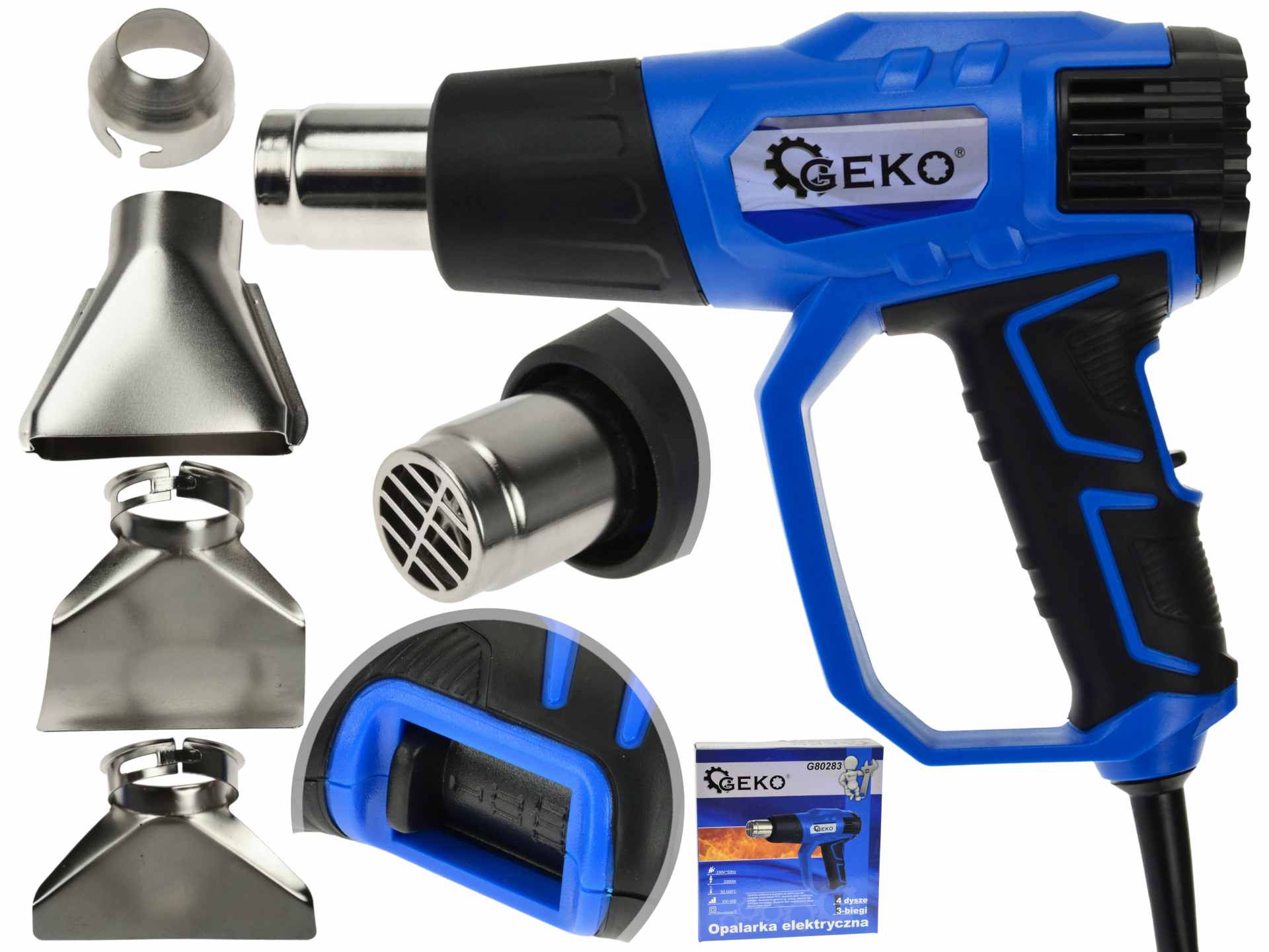 Пистолет за обдухване 2000W GEKO