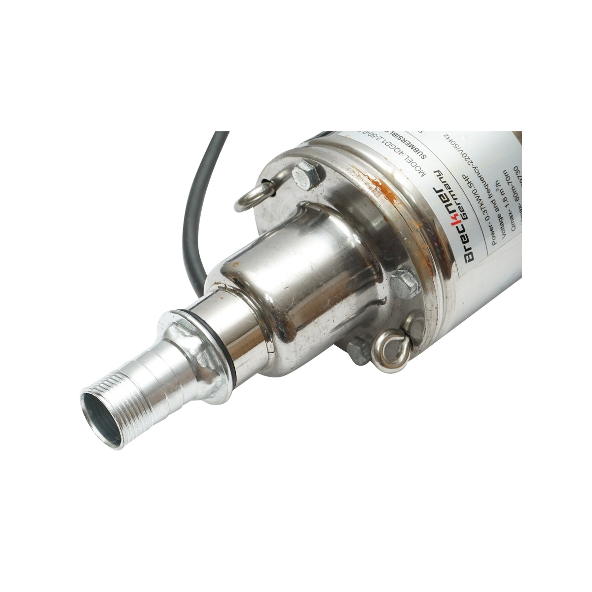 Потопяема водна помпа D95mm, 30l/min дълбочина 50m, 220V, 370W 4QGD1.2-50-50-0.37Y Breckner Germany