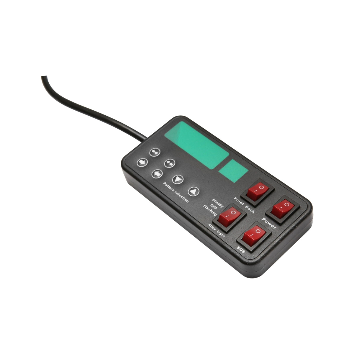 Сигнална лампа маяк 12-24V с жълта светлина 1520x275x125мм Breckner Germany