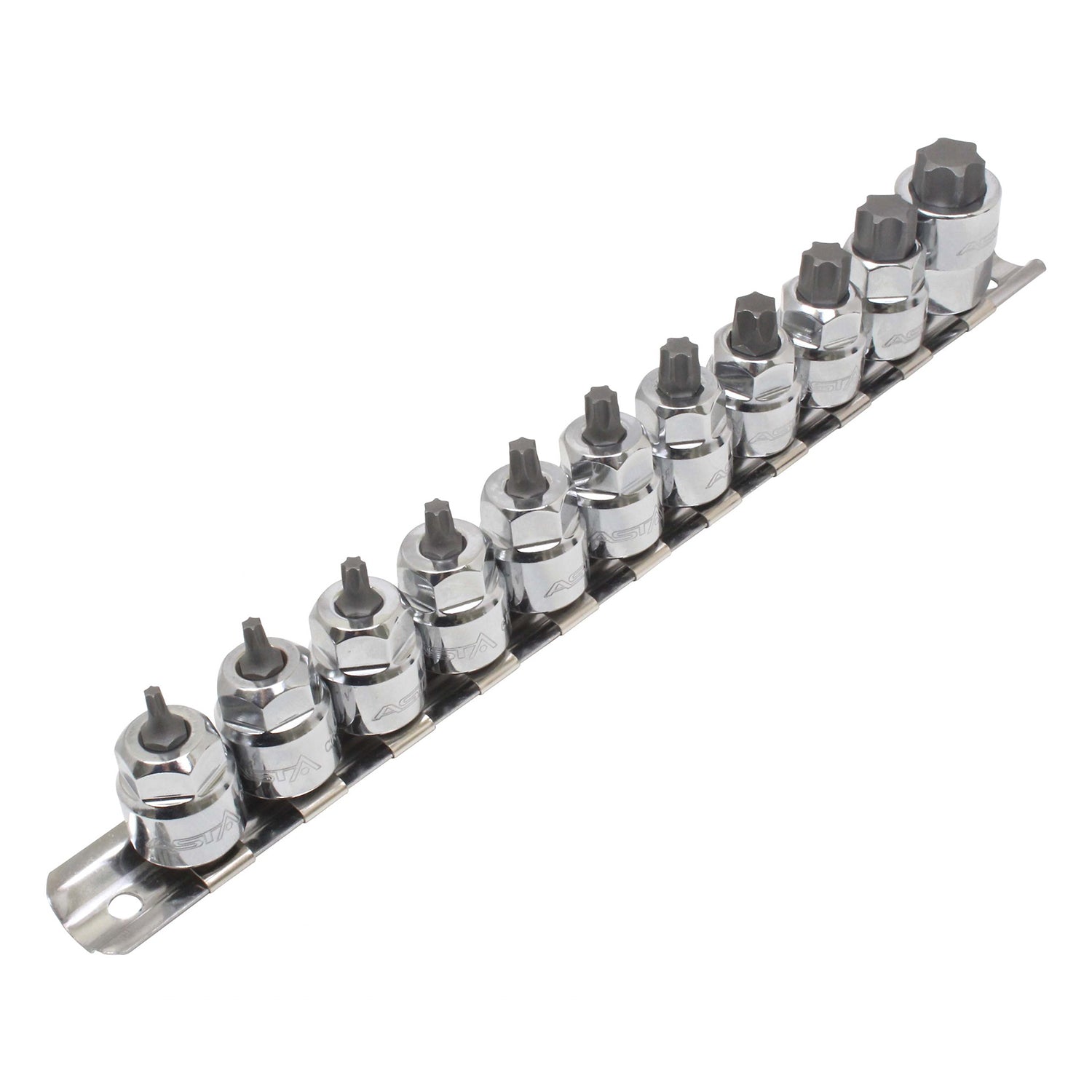Комплект ключове бита TORX T10-T60 3/8 11 бр.