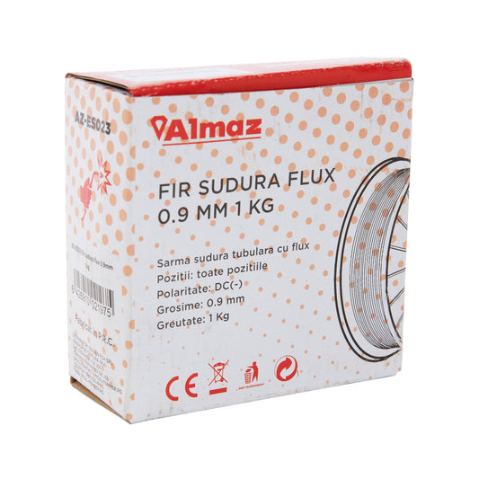 Заваръчна тел FLUX 0.9мм 1кг ALMAZ