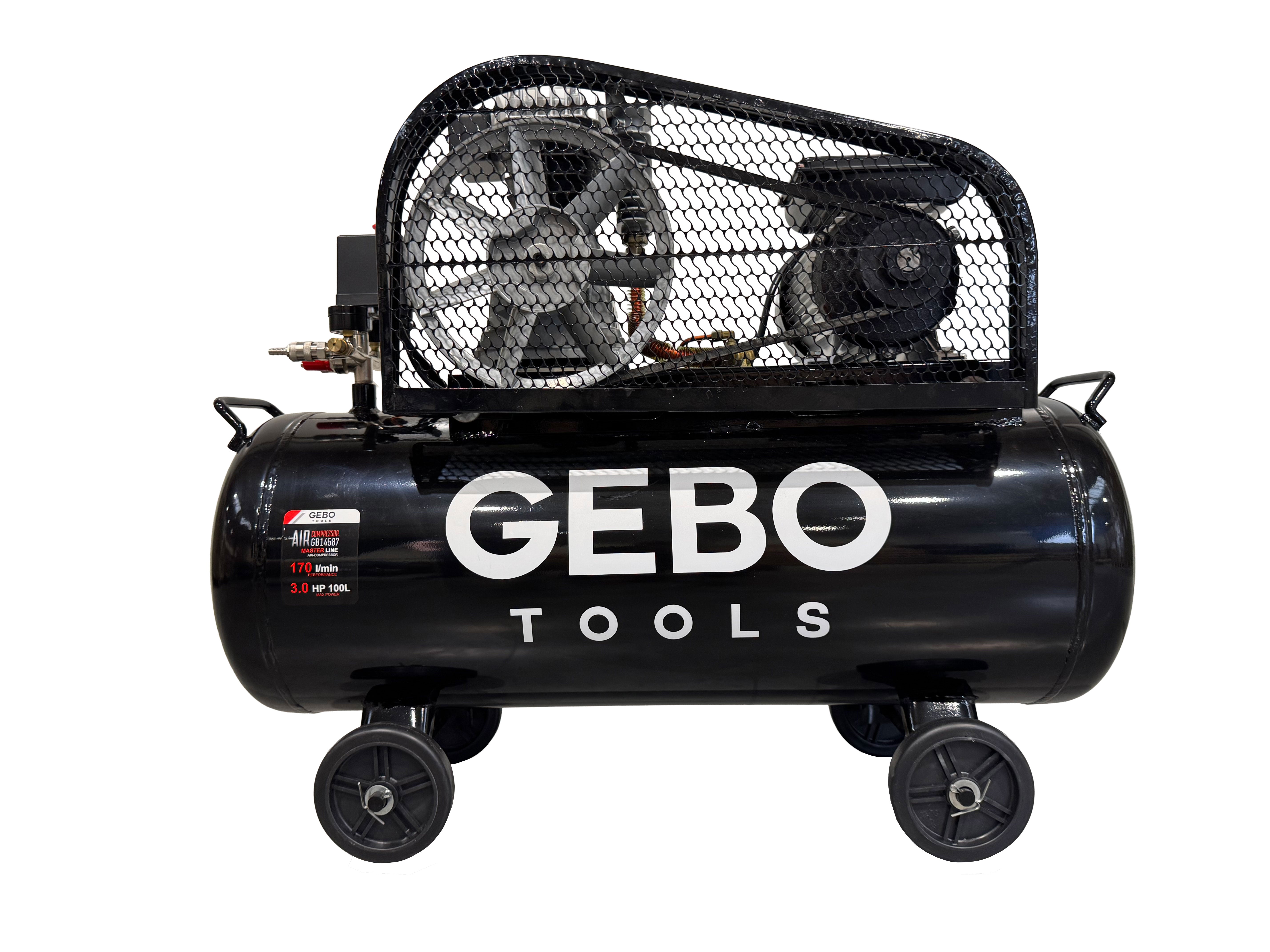 Въздушен компресор 100 л 3НP 220V GEBO TOOLS