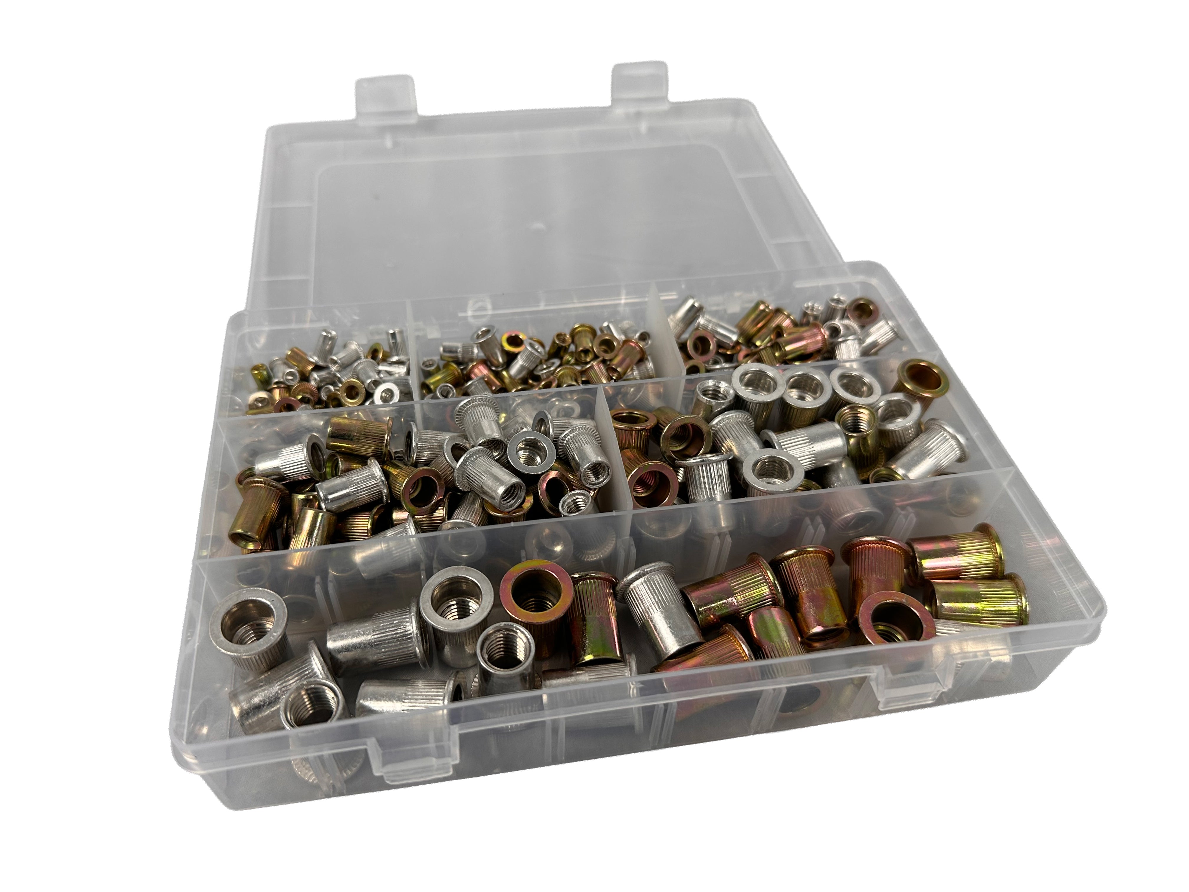 Комплект занитващи гайки М3-М10 300 части GEBO TOOLS