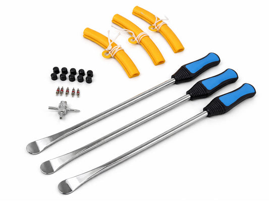 Комплект лостове с дръжки за гуми със защита за джанти, 22 бр. GEBO TOOLS