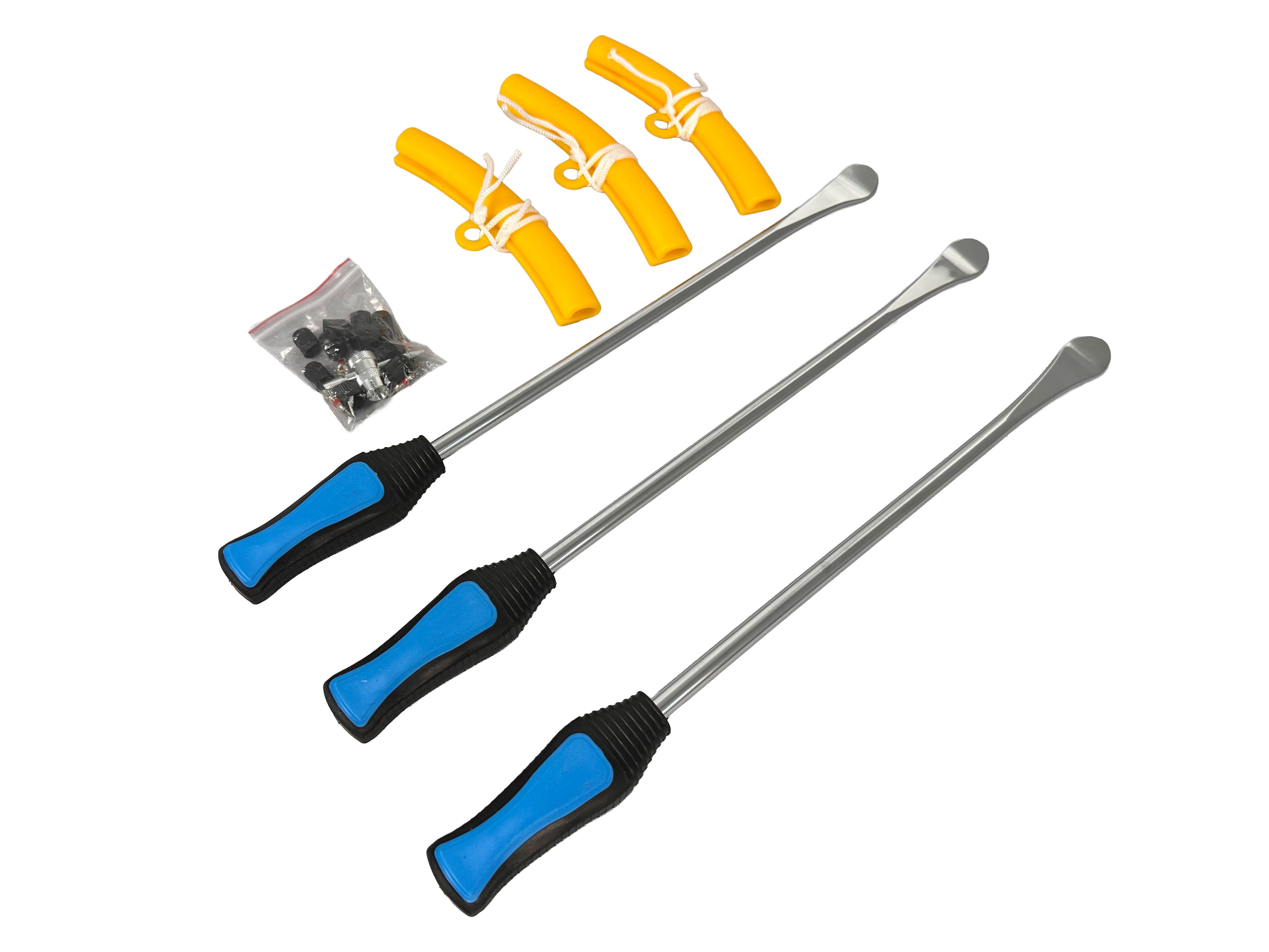 Комплект лостове с дръжки за гуми със защита за джанти, 22 бр. GEBO TOOLS