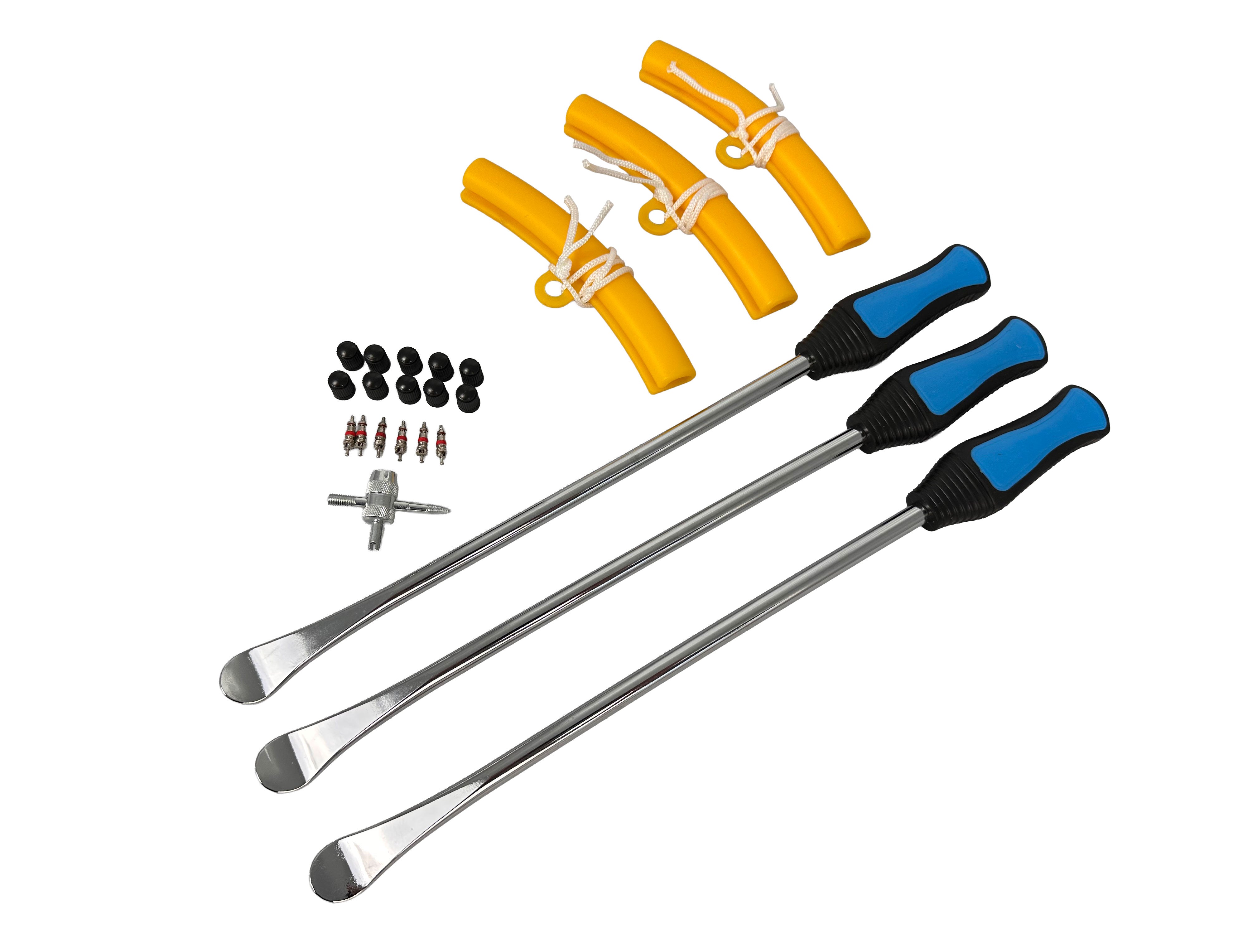 Комплект лостове с дръжки за гуми със защита за джанти, 22 бр. GEBO TOOLS