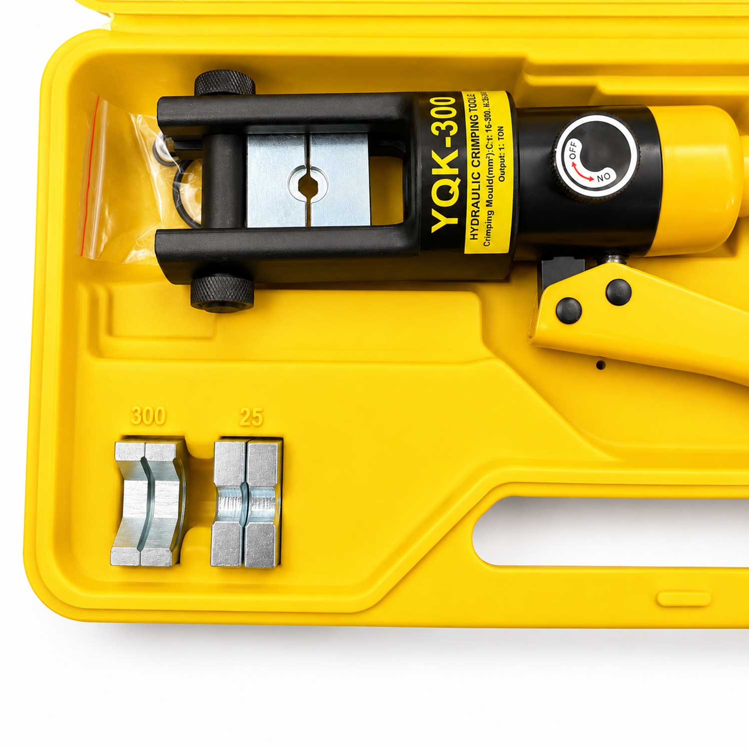Хидравлични клещи за кабелно пресоване 16–300 мм² 13 тона GEBO TOOLS