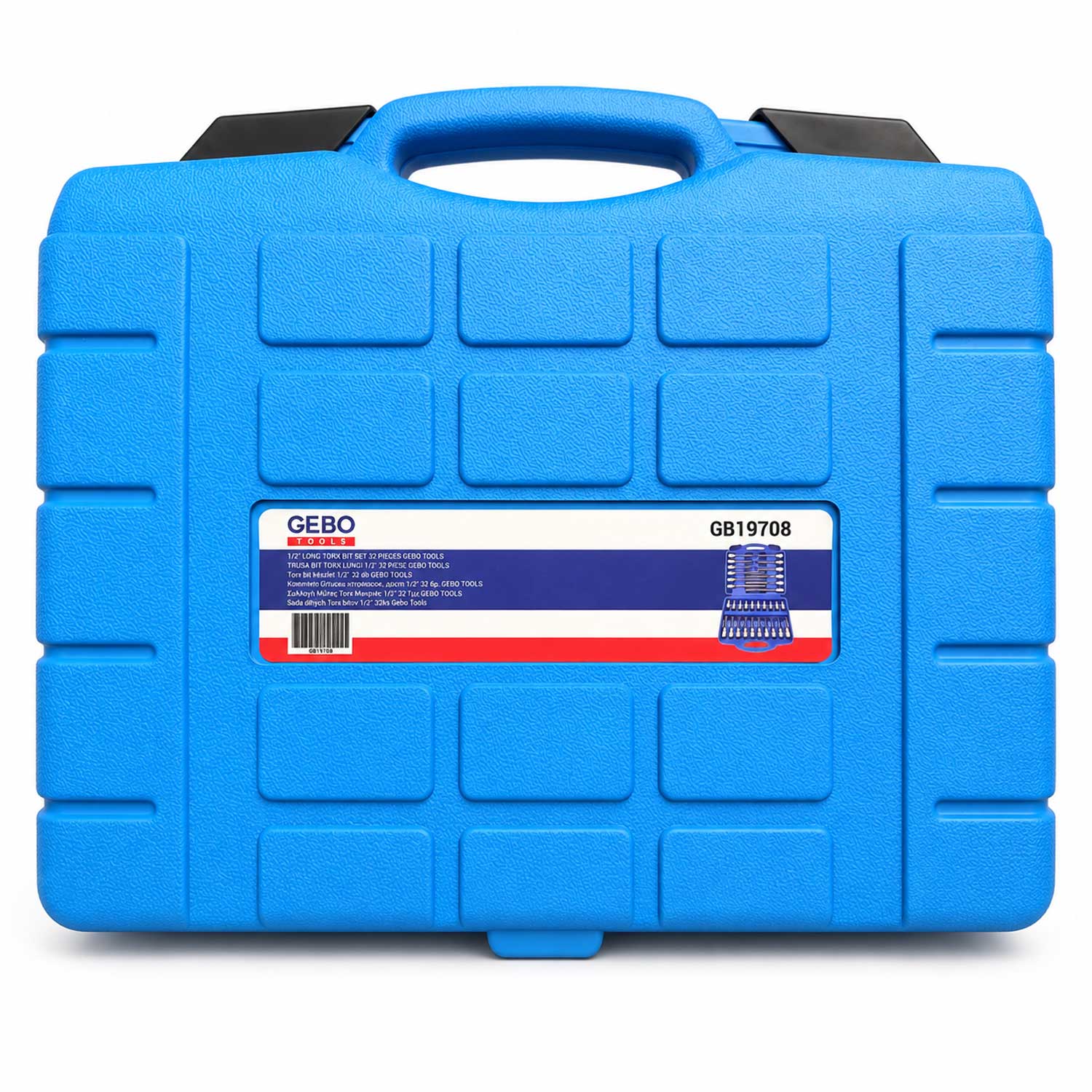 Комплект дълги торкс битове 1/2" 32 броя GEBO TOOLS
