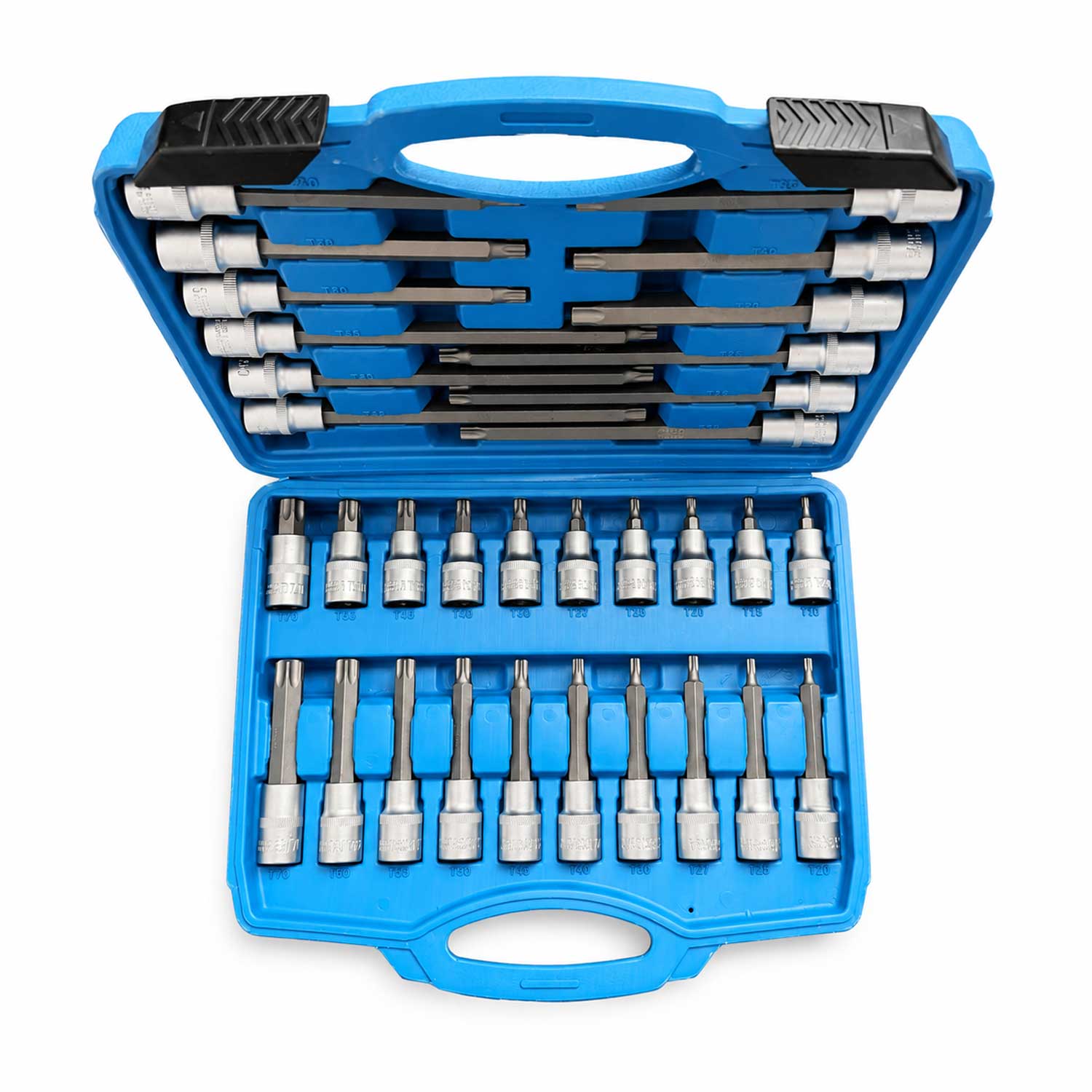 Комплект дълги торкс битове 1/2" 32 броя GEBO TOOLS