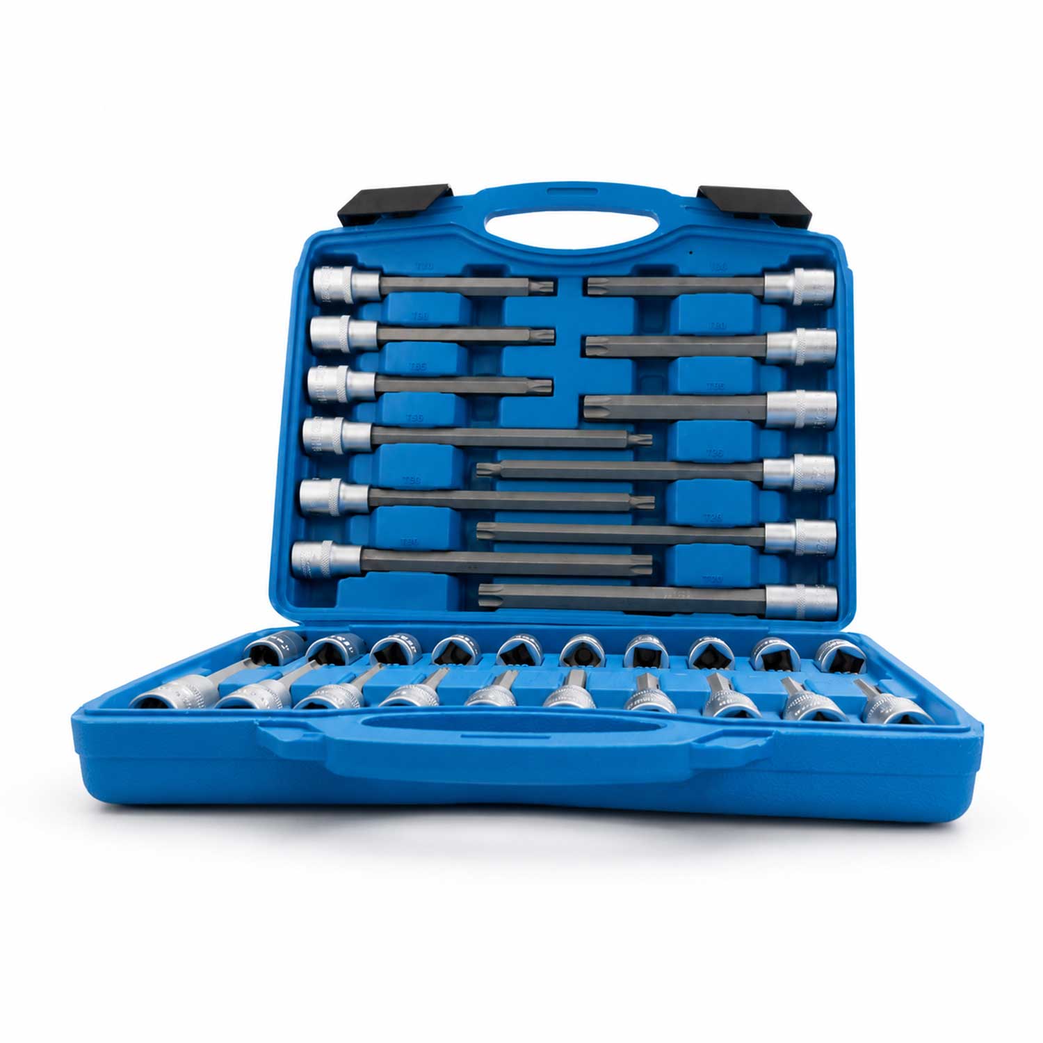 Комплект дълги торкс битове 1/2" 32 броя GEBO TOOLS