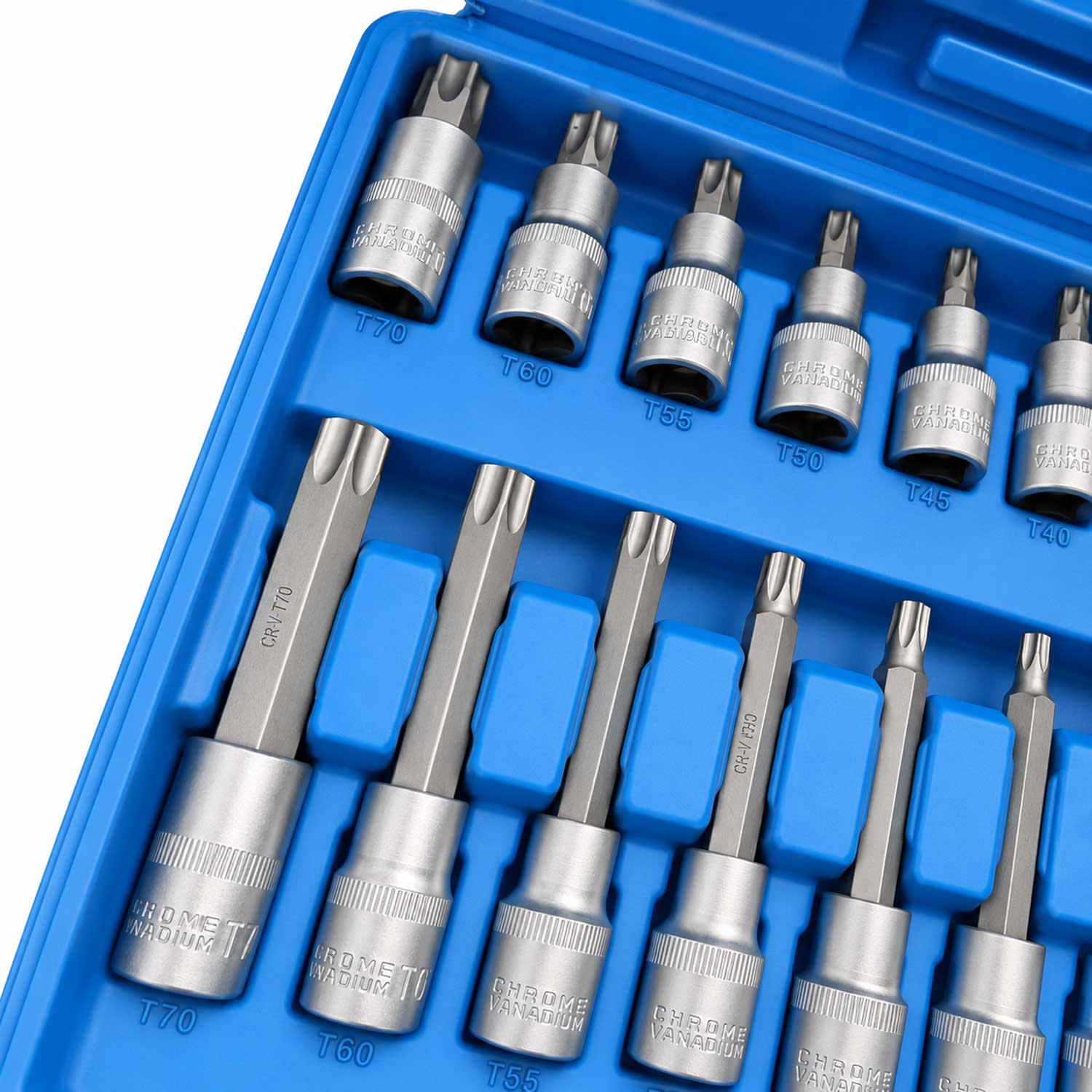 Комплект дълги торкс битове 1/2" 32 броя GEBO TOOLS