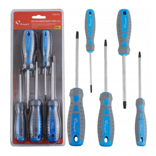 Комплект 5 отвертки TORX
