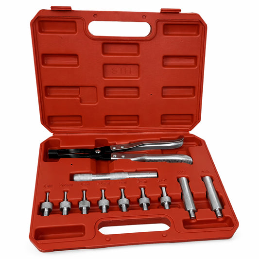 Комплект за монтаж и демонтаж на уплътнения на клапани 11 части GEBO TOOLS