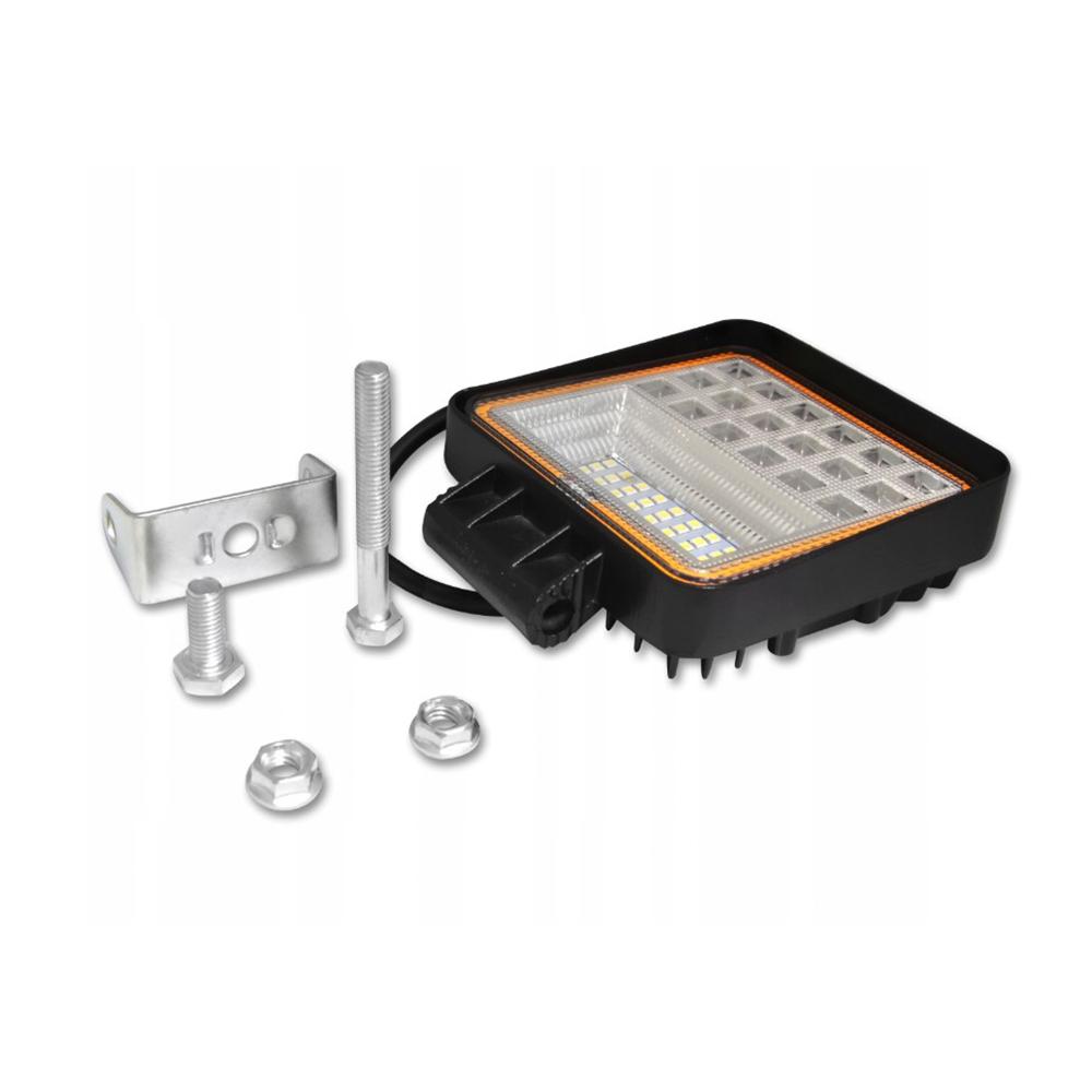 LED прожектор за автомобили със сигнализация 10-60V 126W