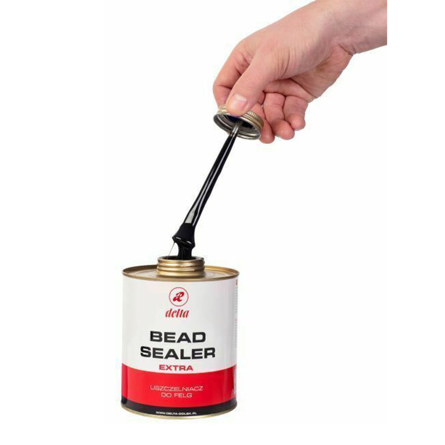 Уплътнител за гуми BEAD SEALER EXTRA 945 мл с четка INVENTO