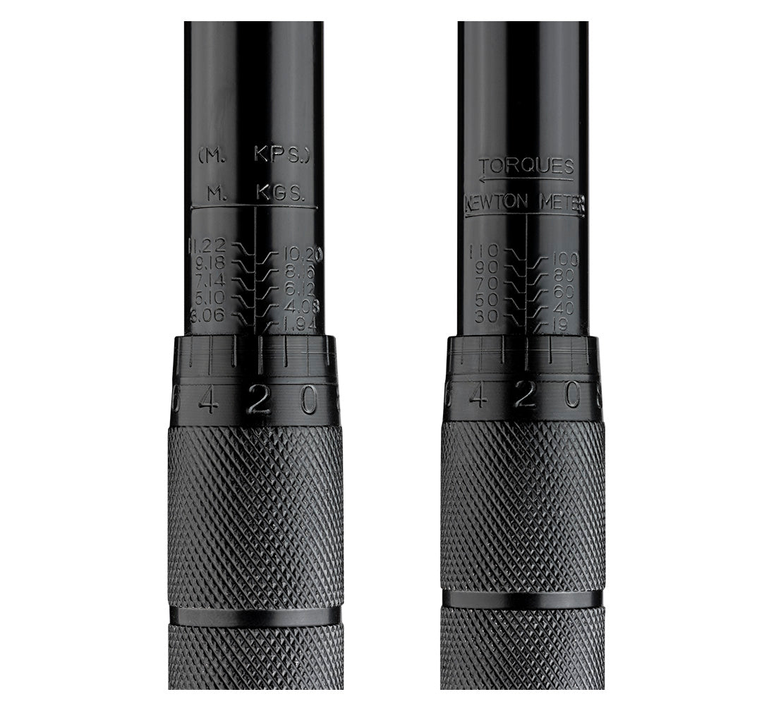 Динамометричен ключ 3/8 19-110Nm REDATS, черен