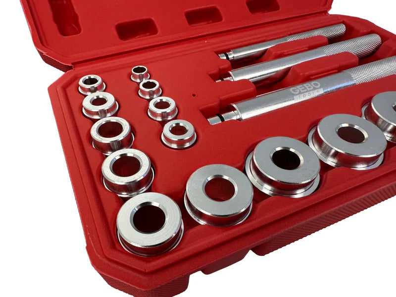 Комплект преса за монтаж и демонтаж на лагери за главини и шарнири GEBO TOOLS