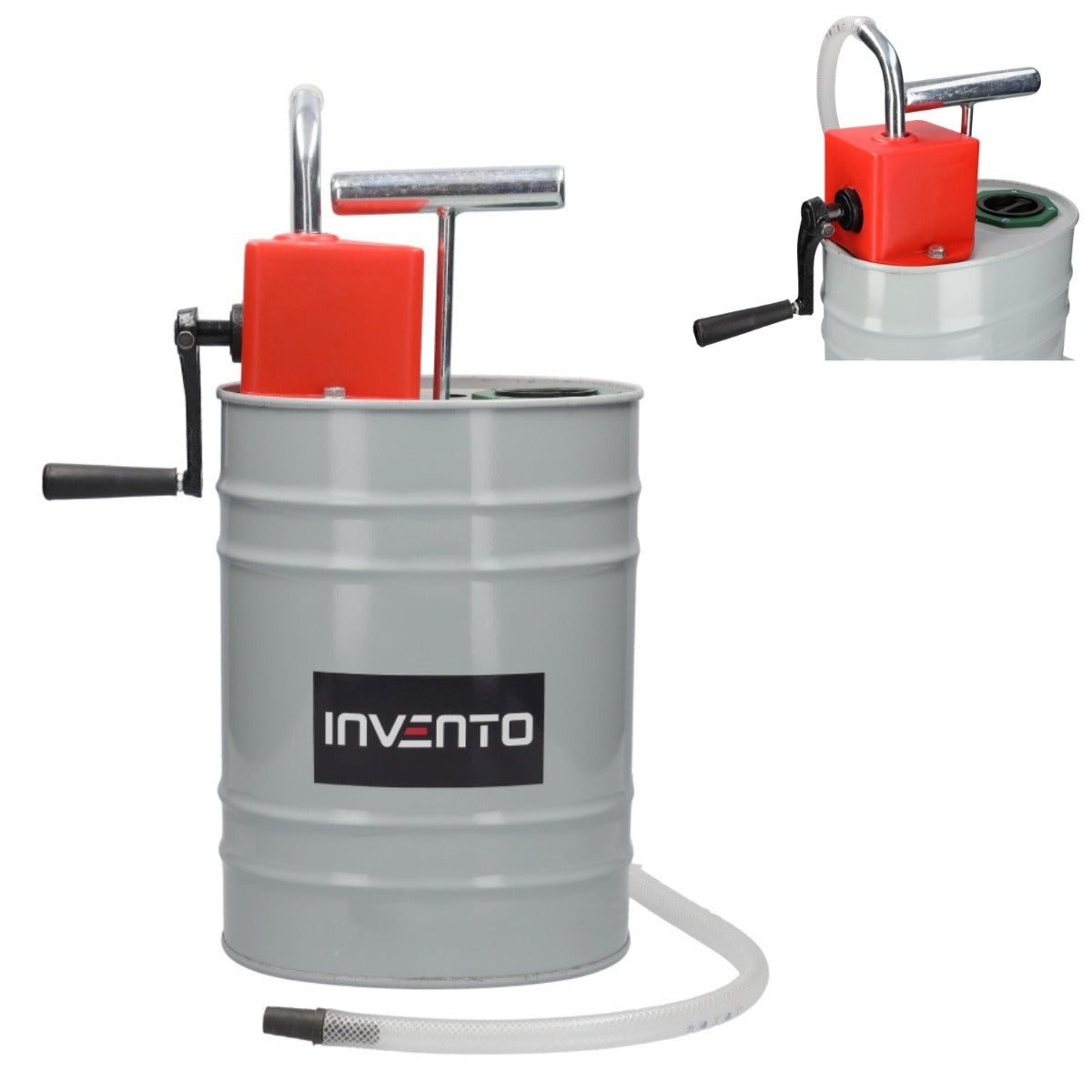 Ръчна помпа за пренос на масло и гориво 10 л INVENTO